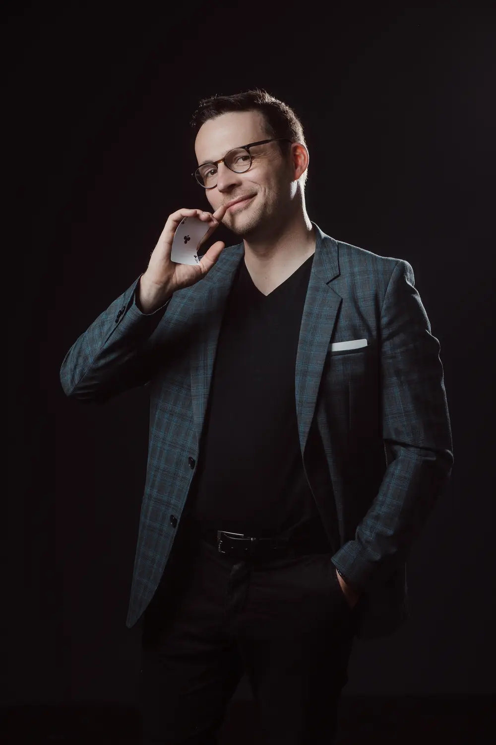 Hugo Marceau, tech magician and mentalist